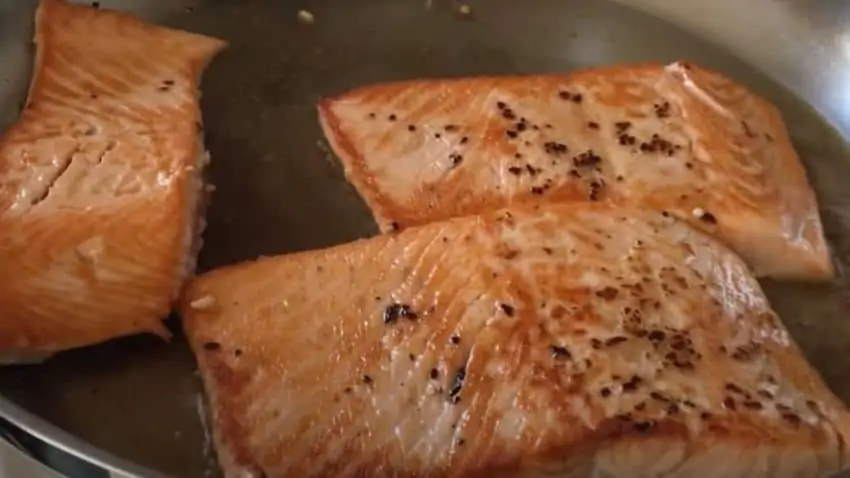 Receta de Salmon a la mantequilla