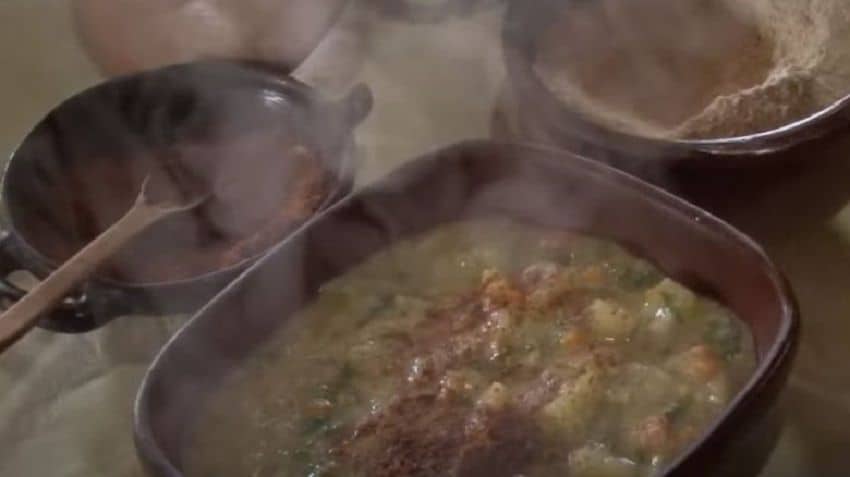 receta de sopa de harina tostada casera